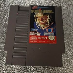 Super Bowl NES Game Cartridge - Gray